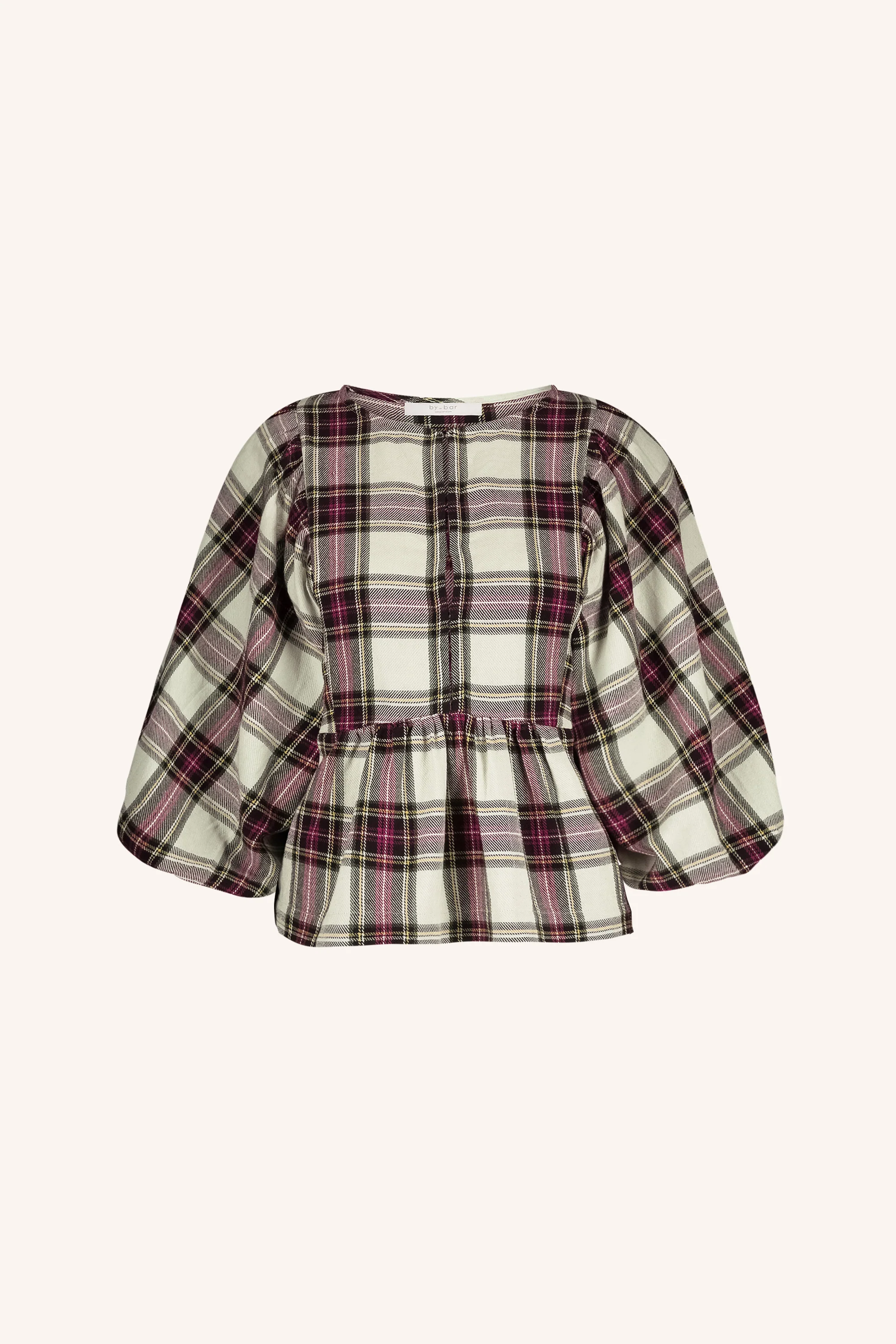 avelon check blouse | tartan check - Image 7