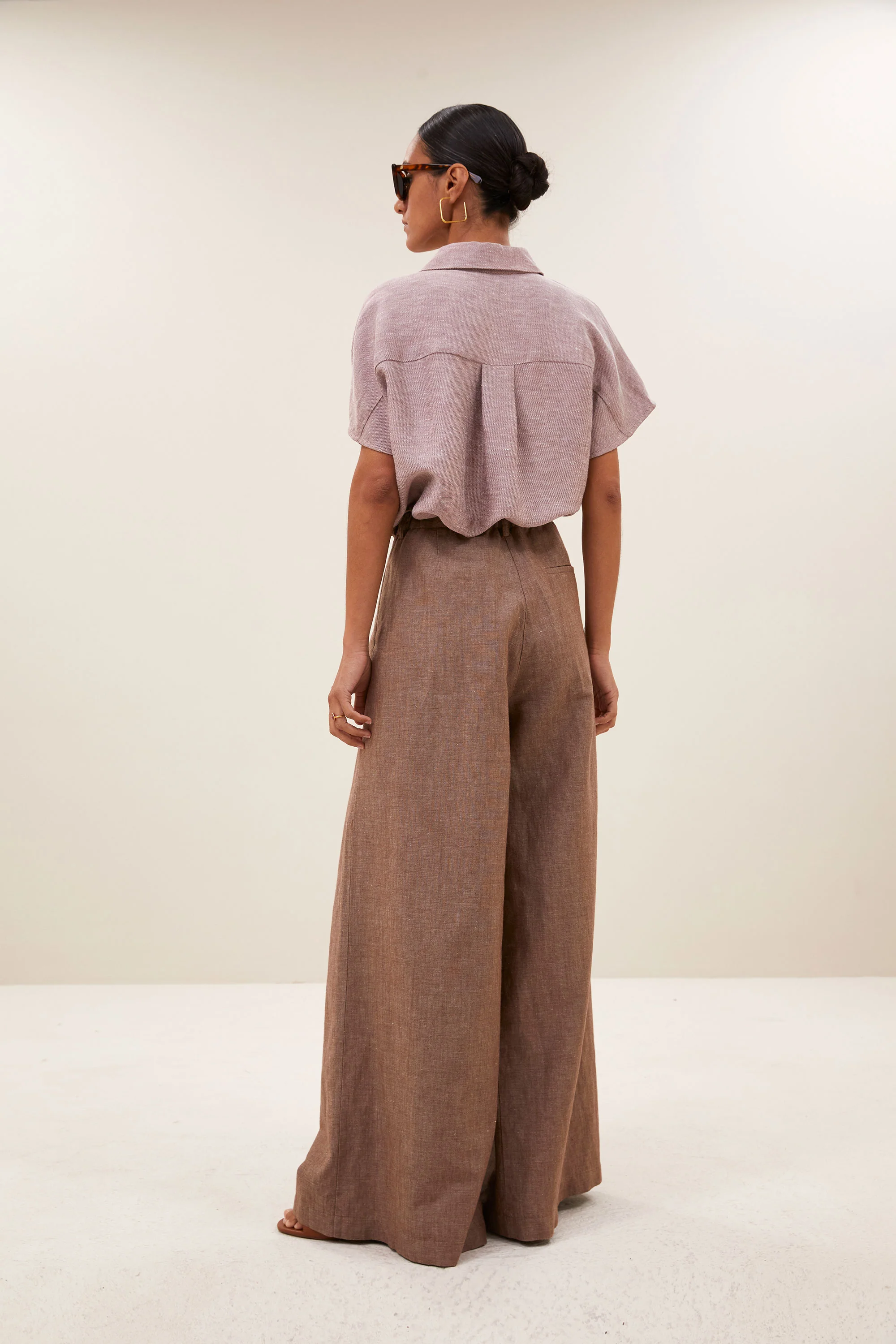 barley gloss blouse | mellow rose - Image 5