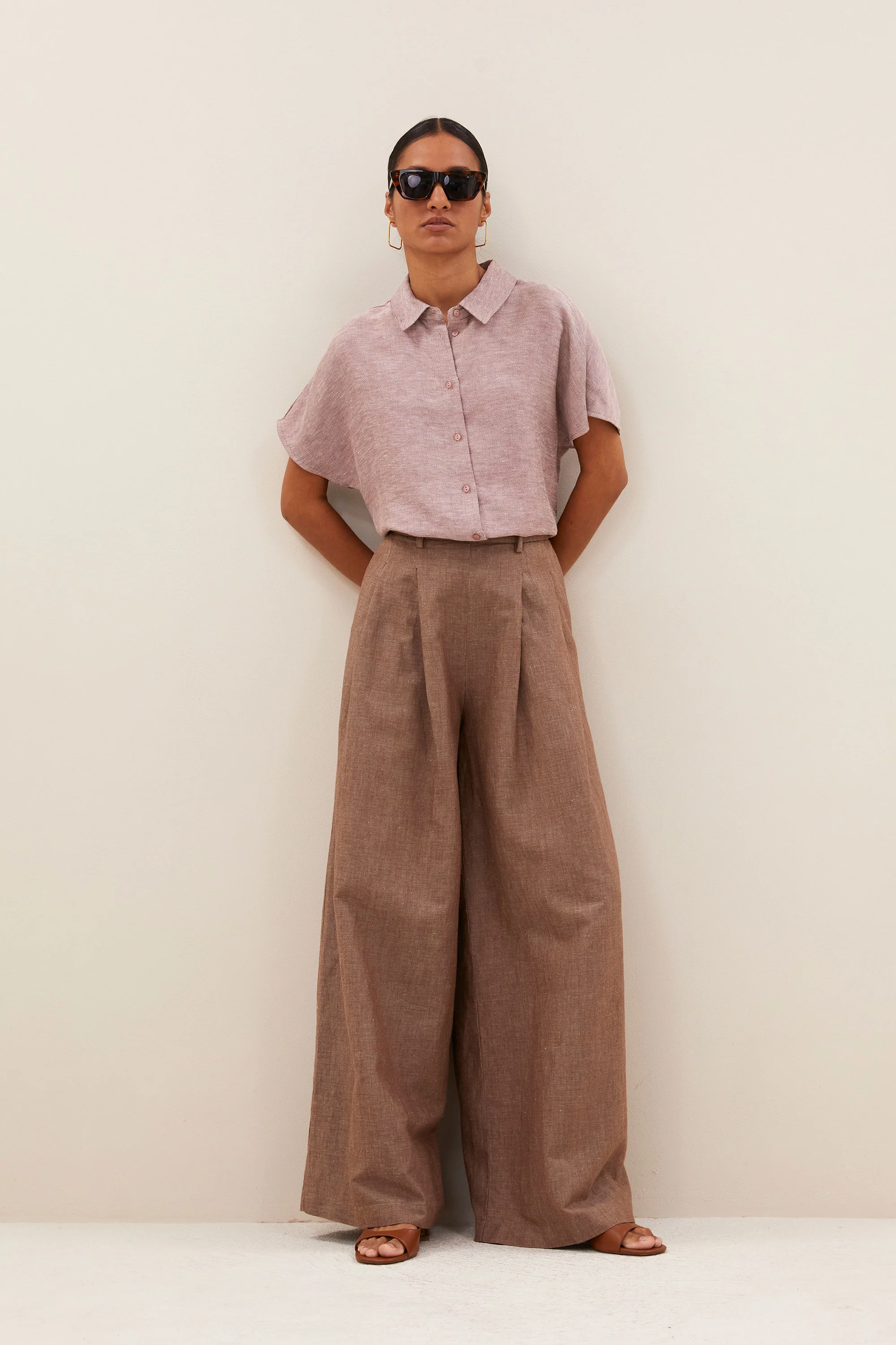 barley gloss blouse | mellow rose - Image 6