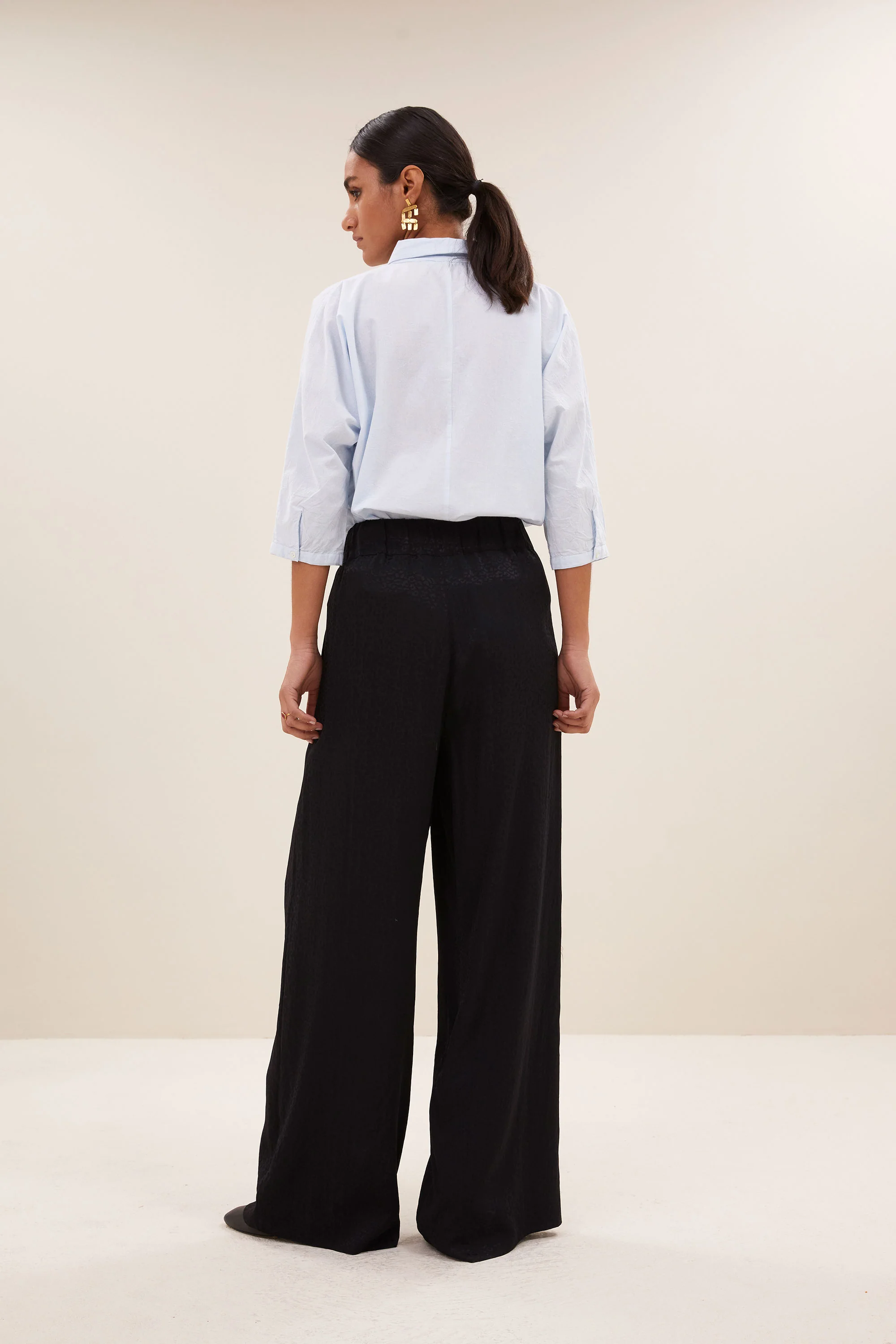 benji black cheetah pants | black cheetah - Image 3