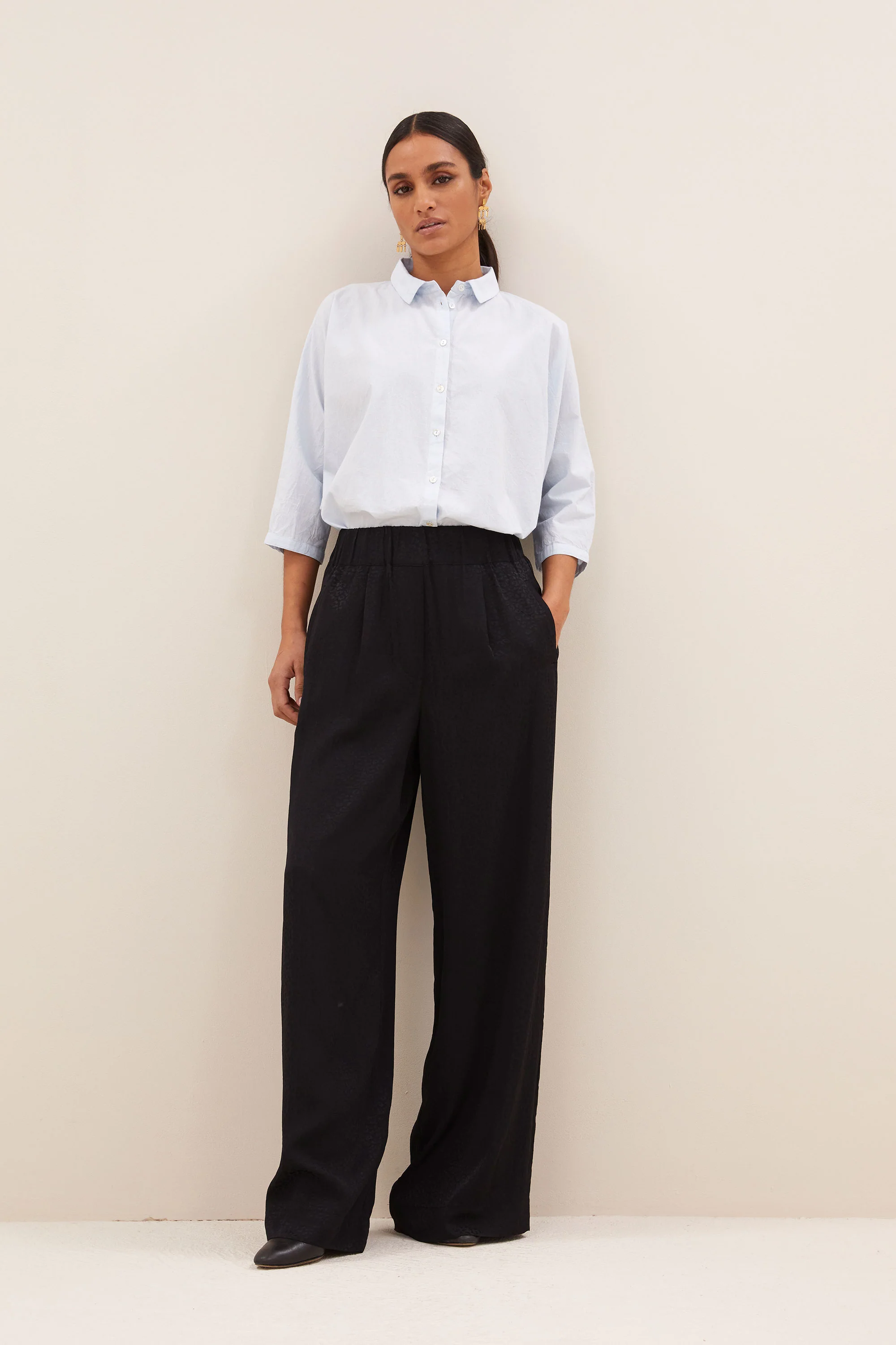 benji black cheetah pants | black cheetah - Image 4