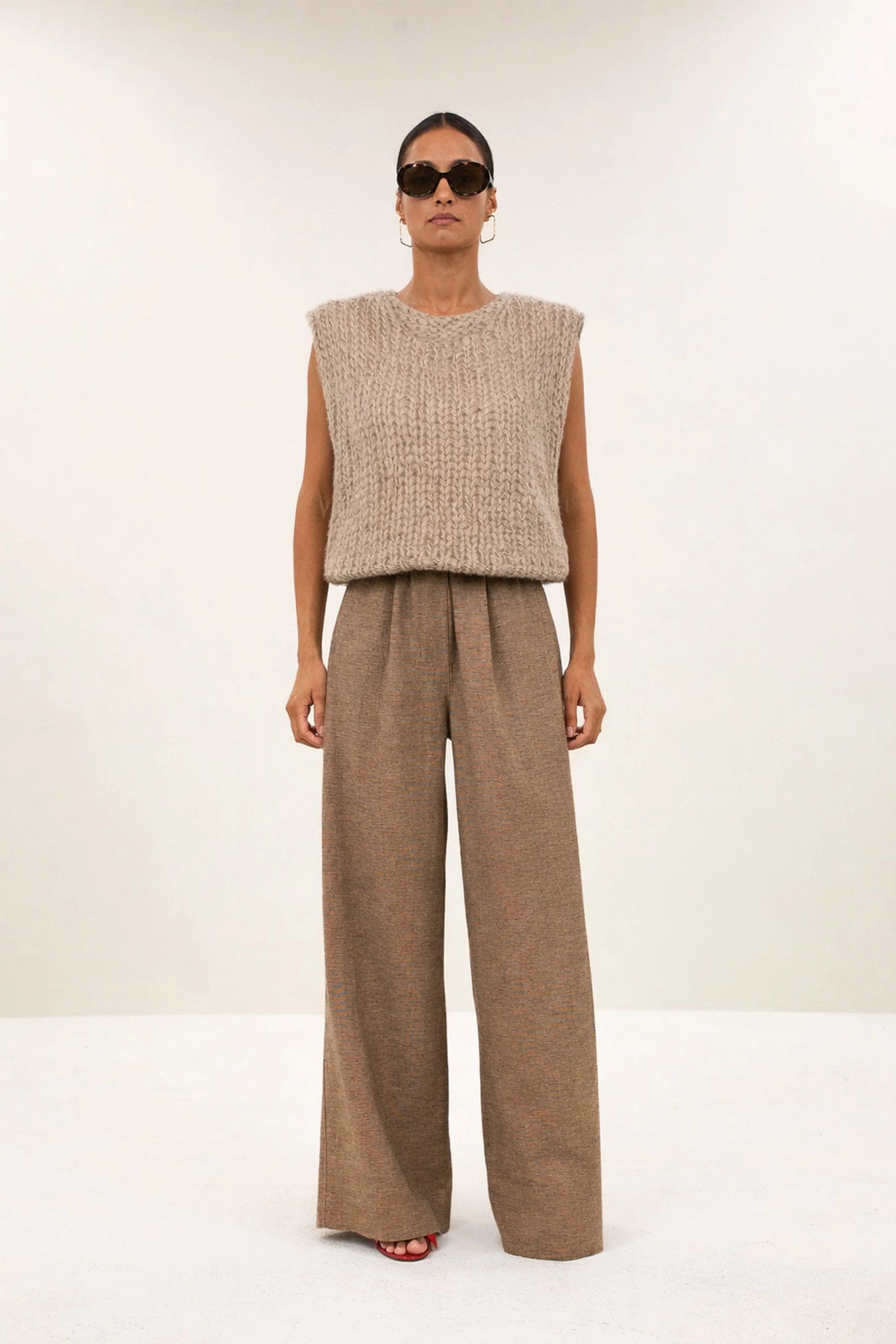 benji girone pants | iced coffee - Image 4