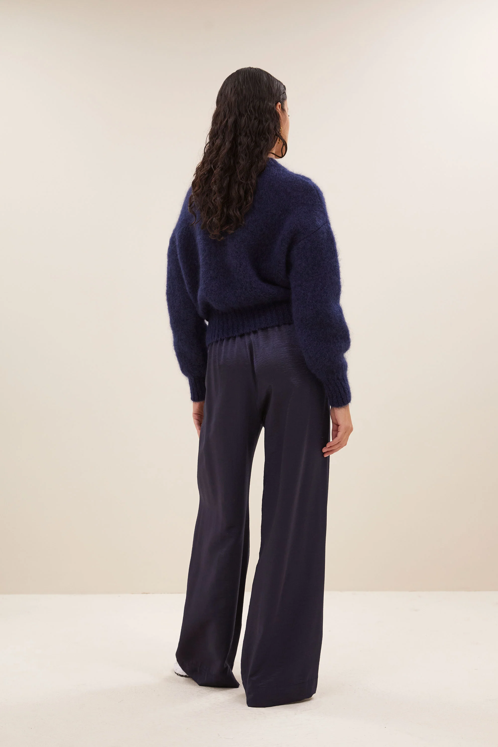 benji metallic pants | midnight - Image 3