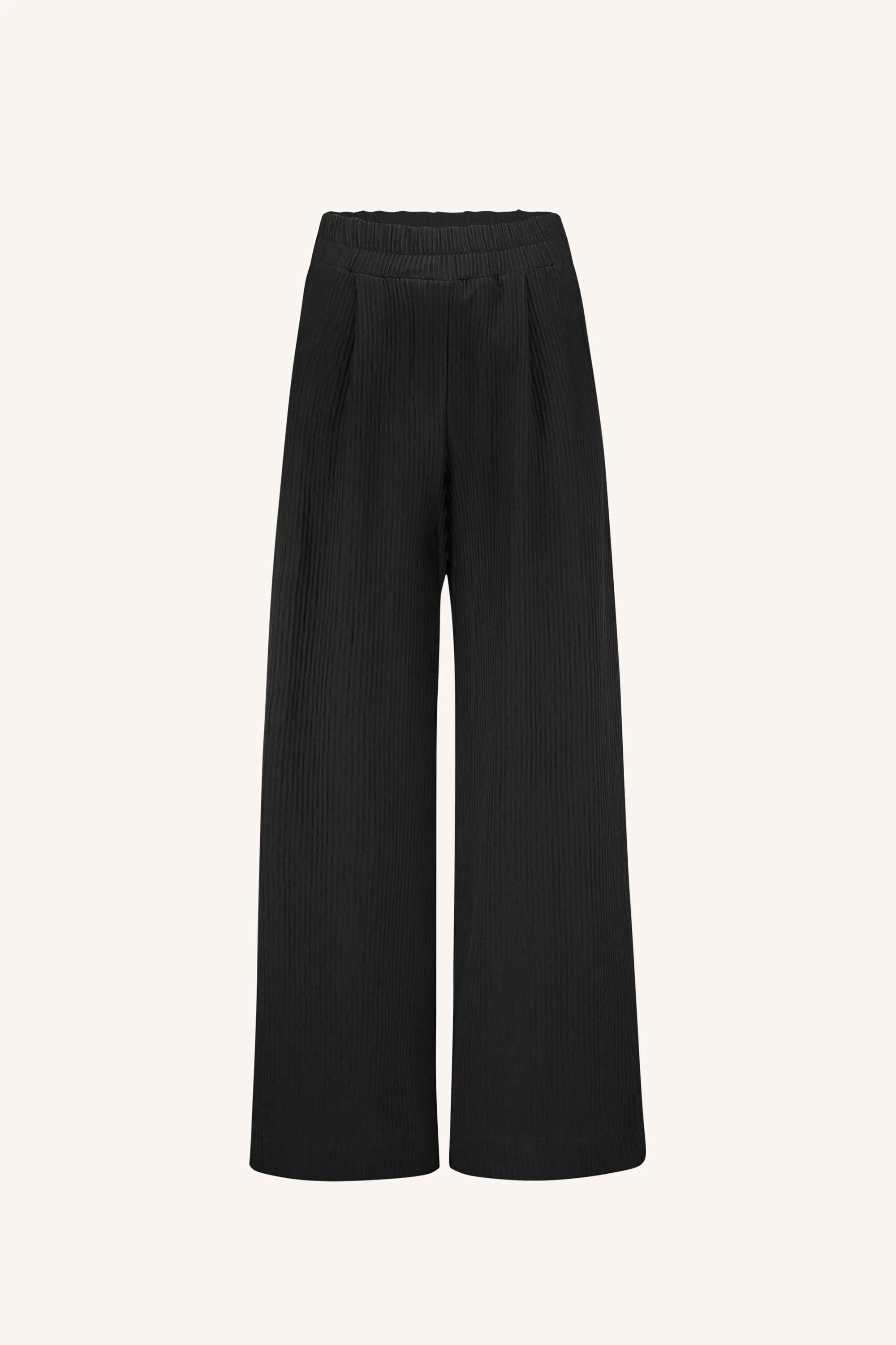 benji structure stripe pants | jet black - Image 5