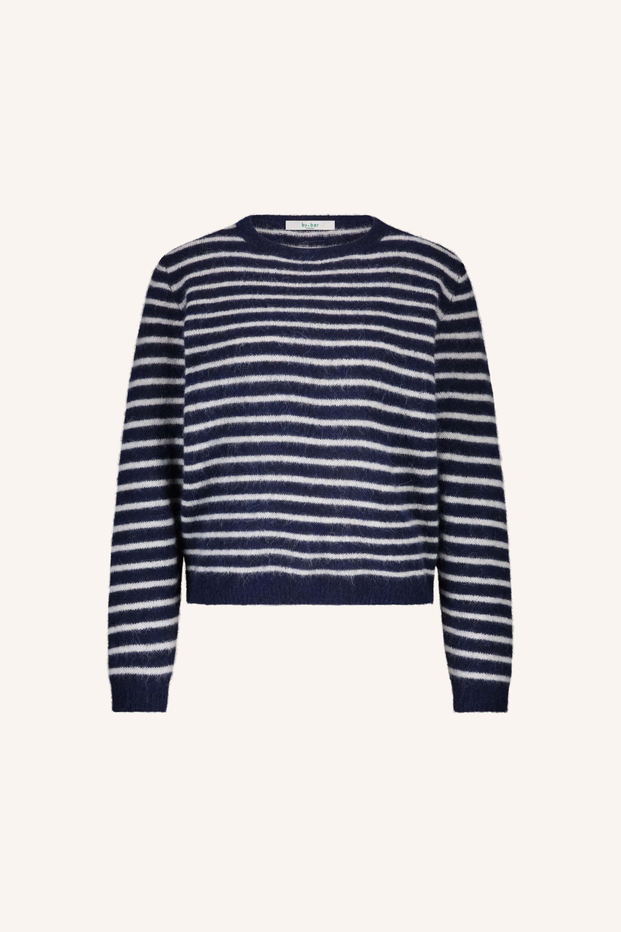 benny stripe pullover | midnight small stripe - Image 6