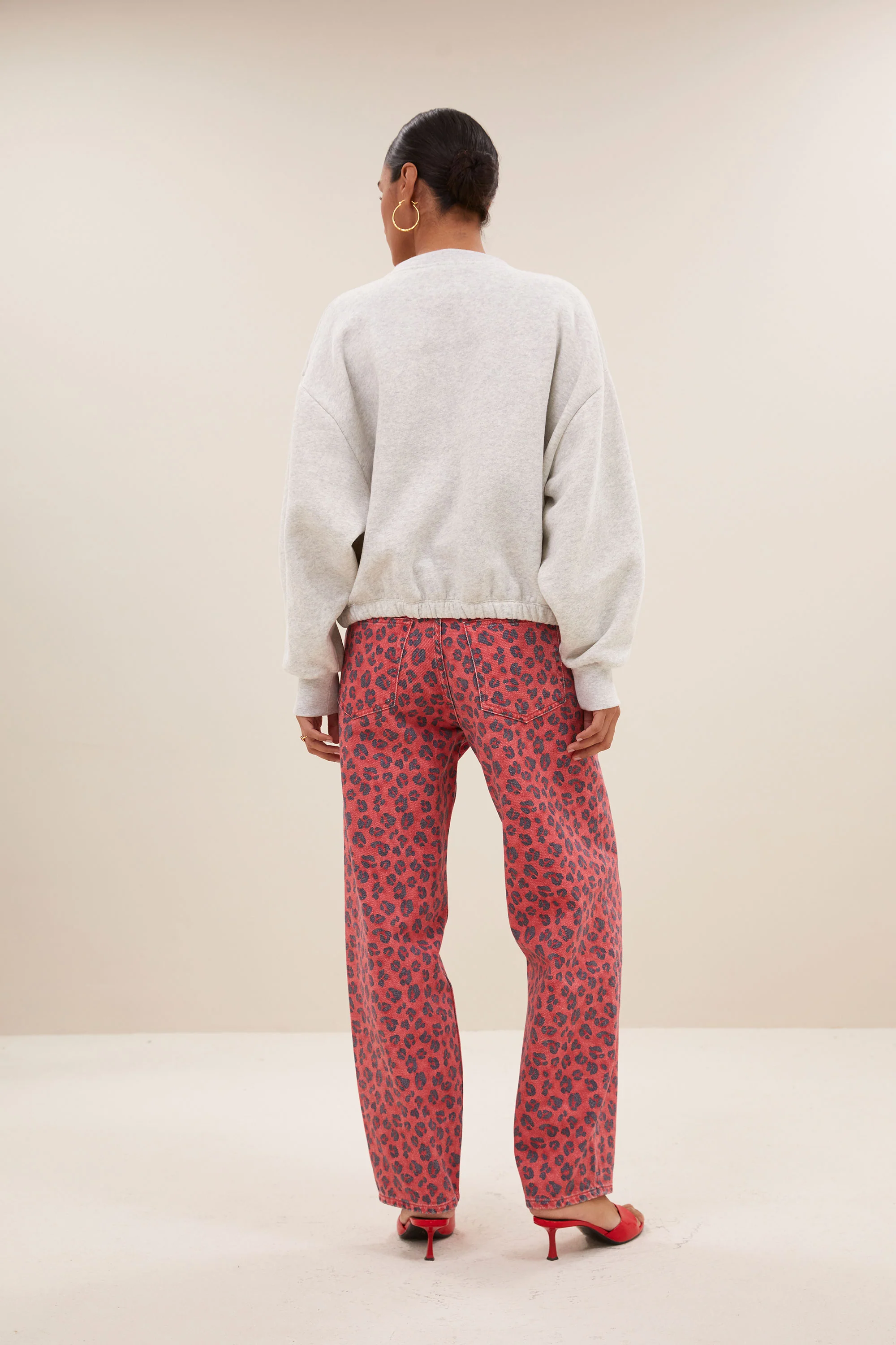 bodil nights sweater | light grey melee - Image 5