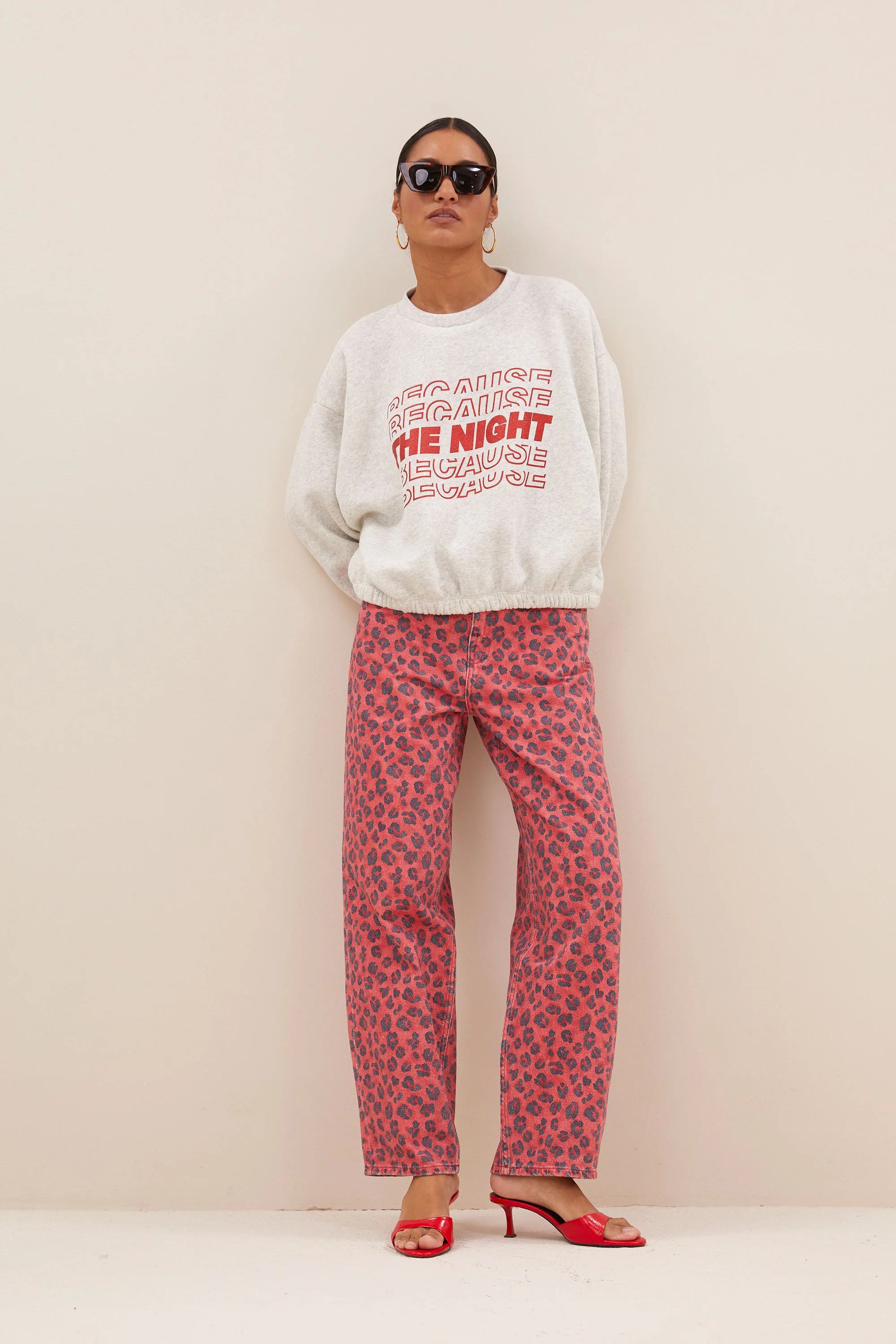 bodil nights sweater | light grey melee - Image 7