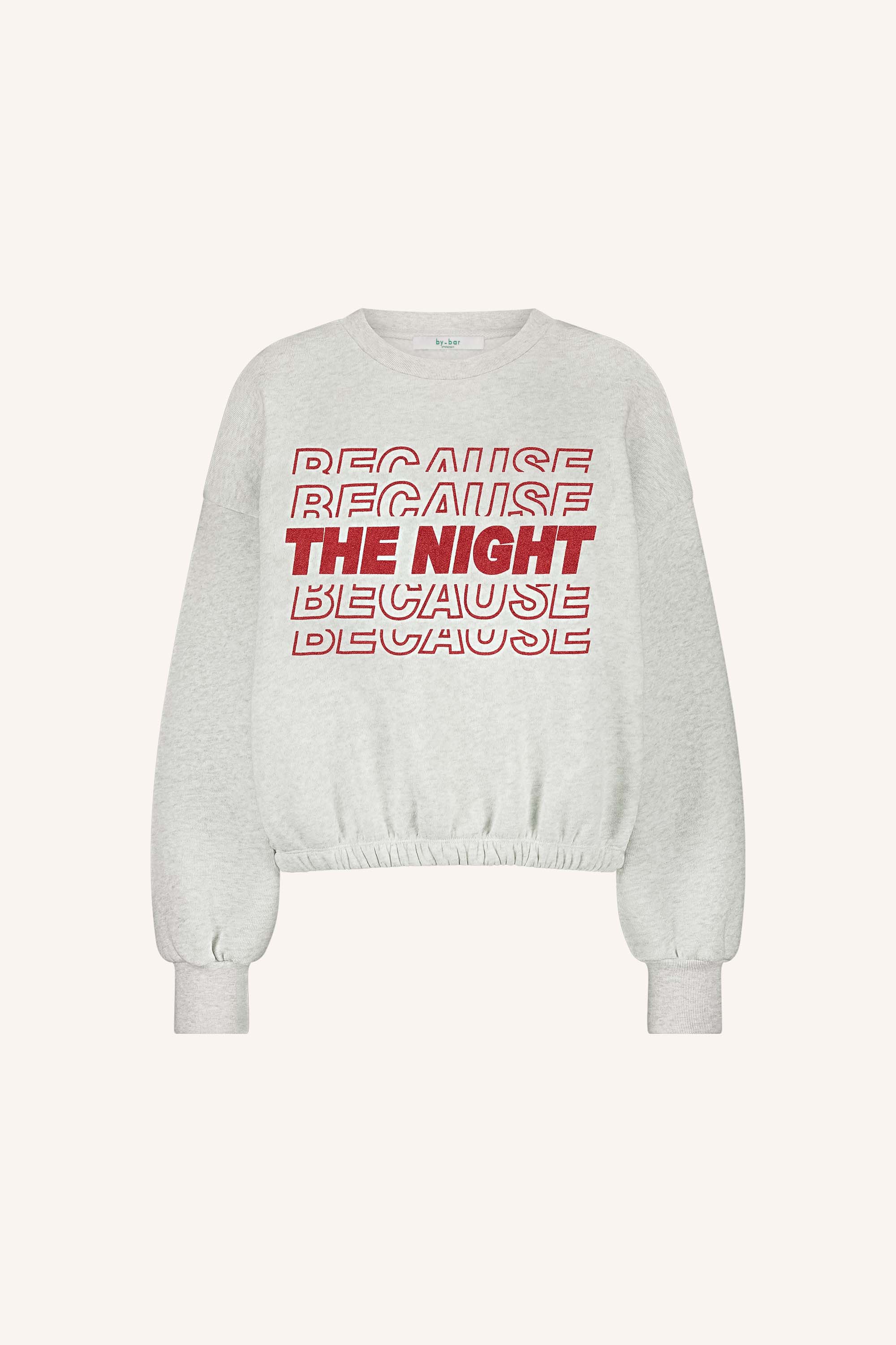 bodil nights sweater | light grey melee - Image 8