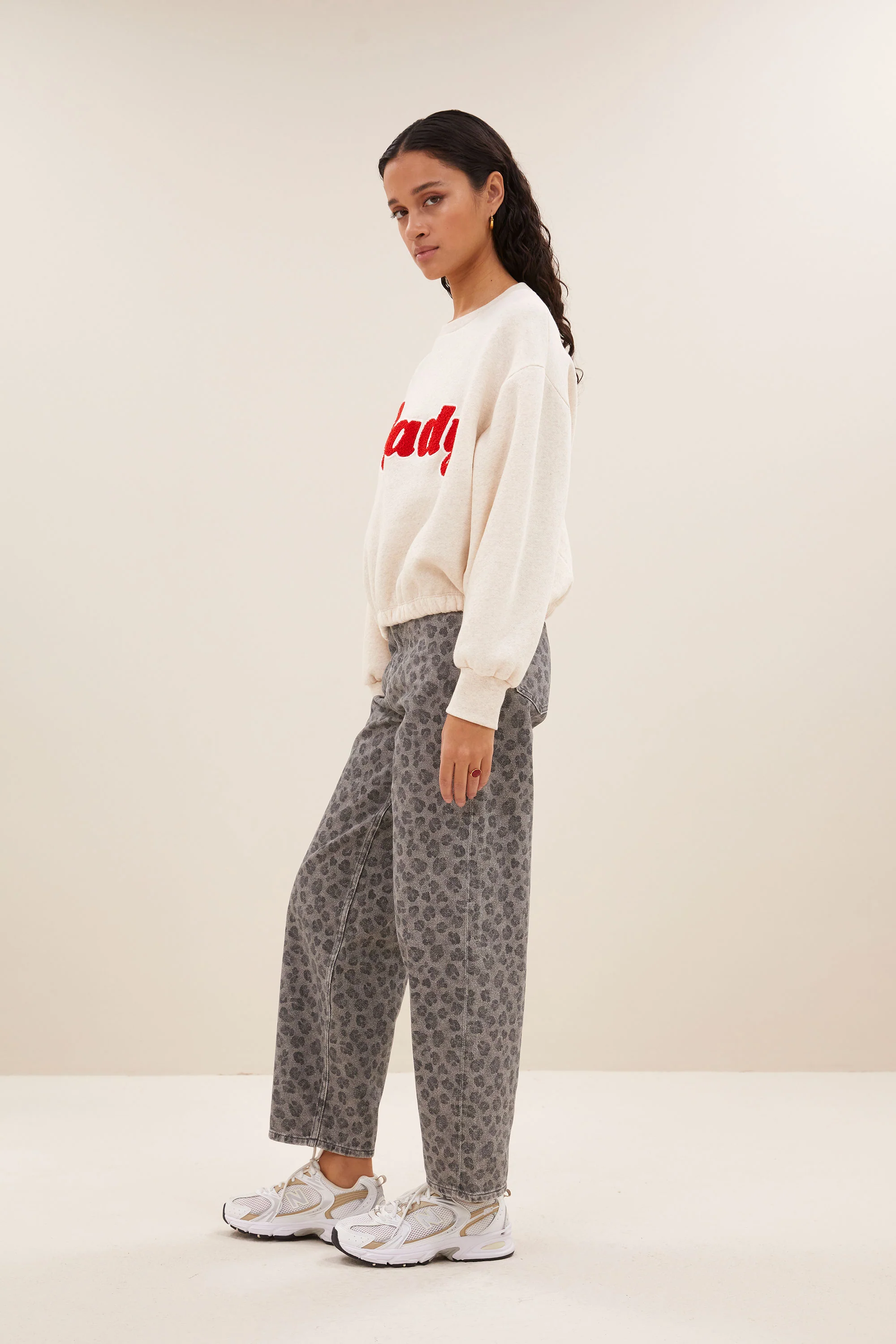 bodil ready sweater | oyster melee - Image 3