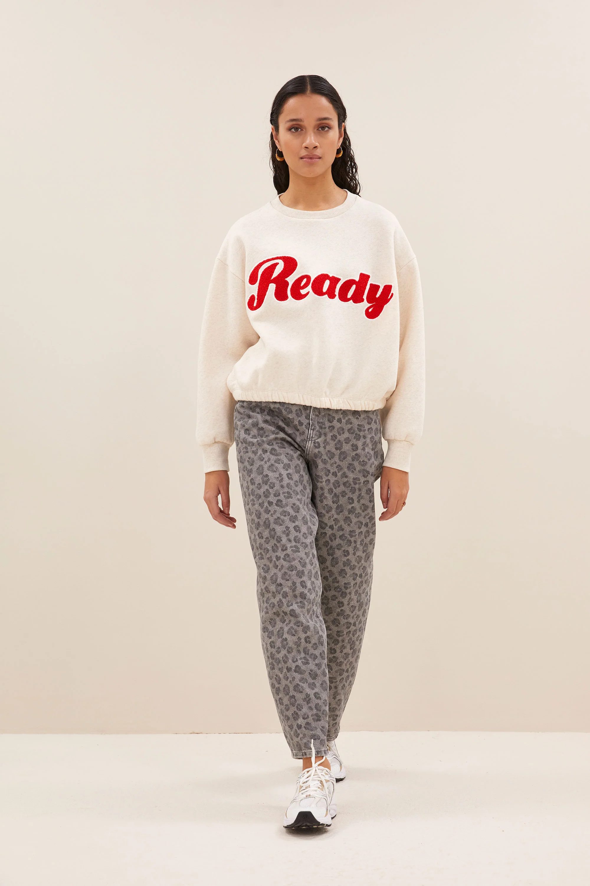 bodil ready sweater | oyster melee - Image 5