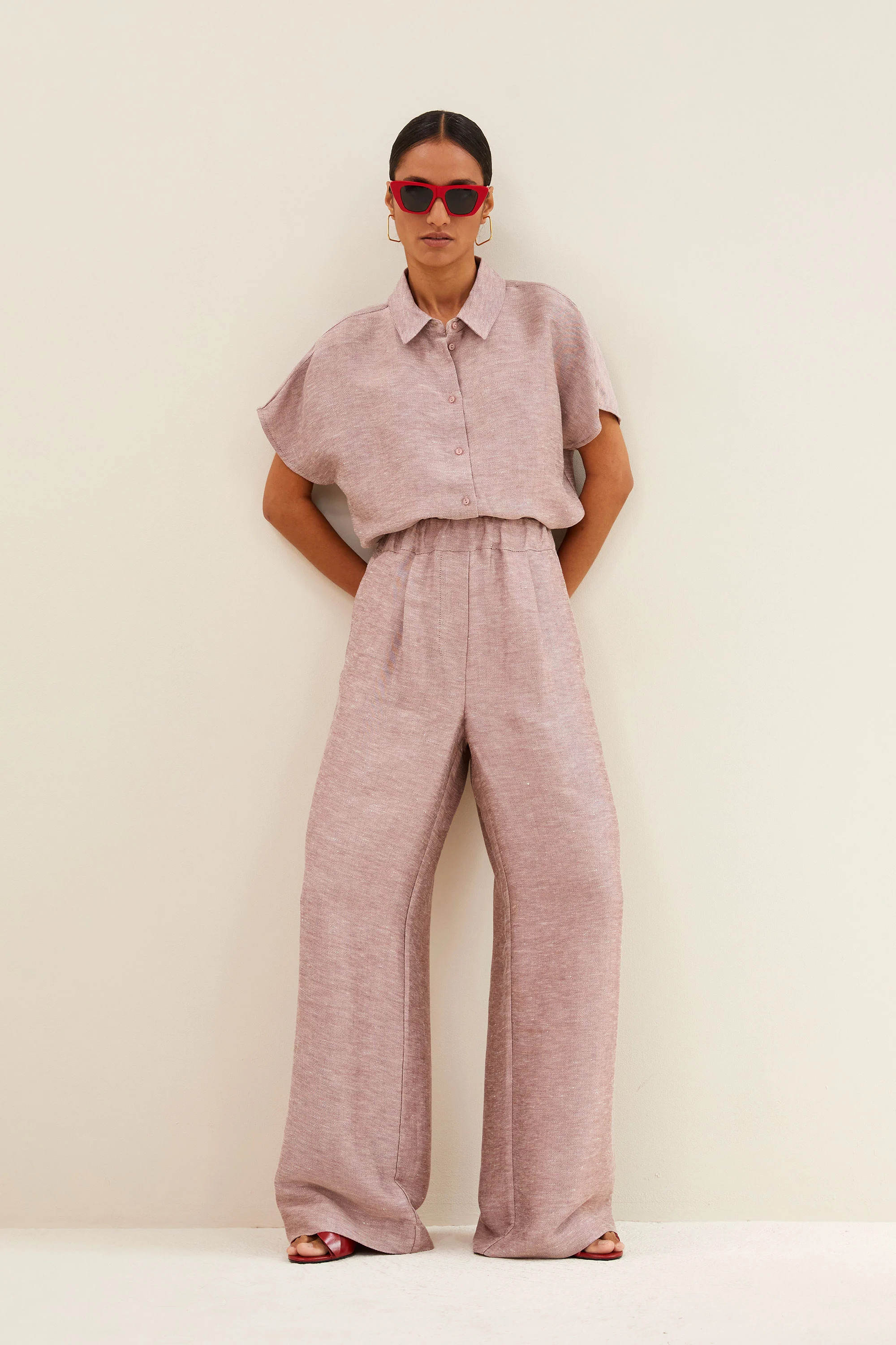 celin gloss pants | mellow rose - Image 4