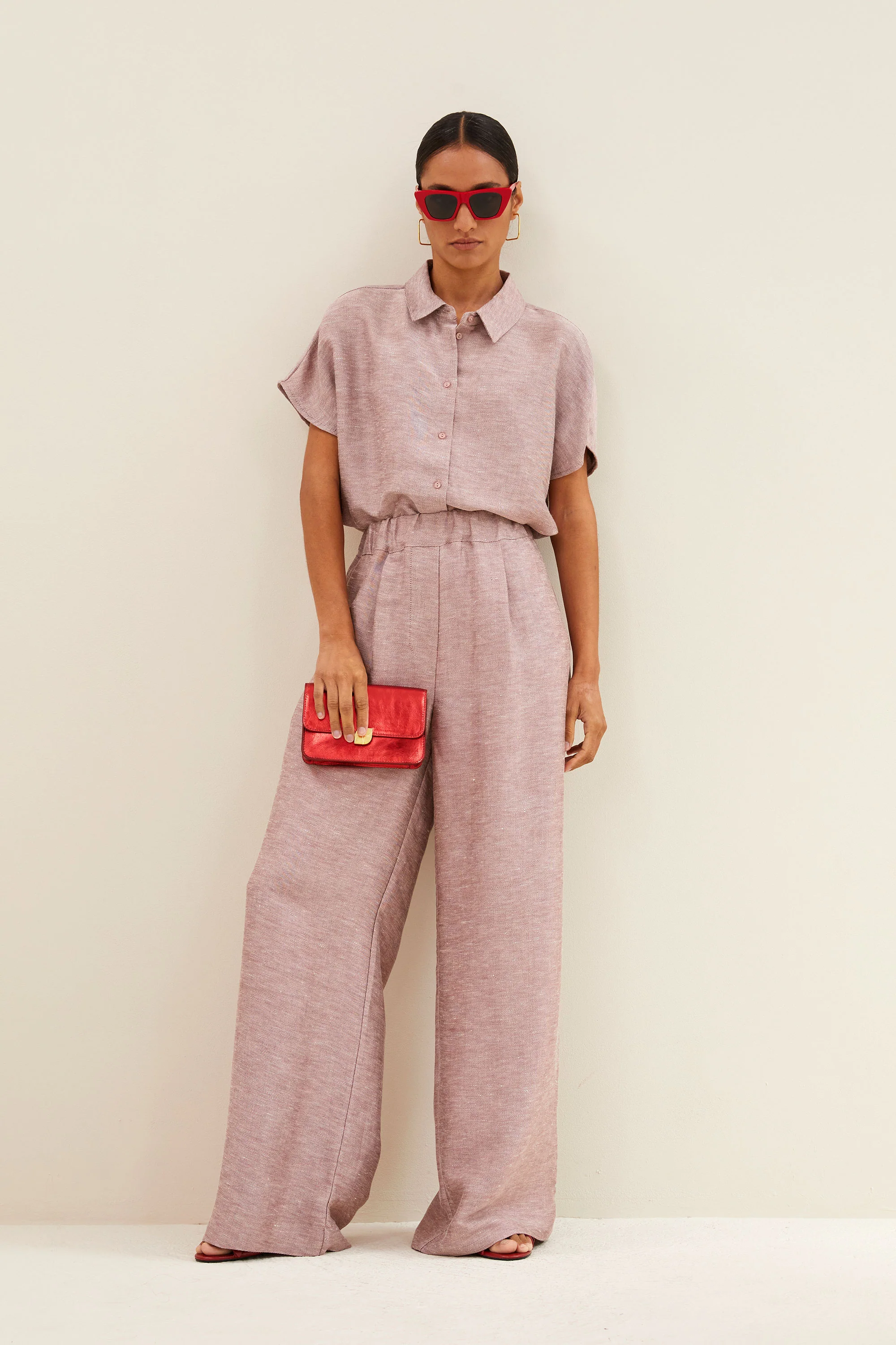 celin gloss pants | mellow rose - Image 5