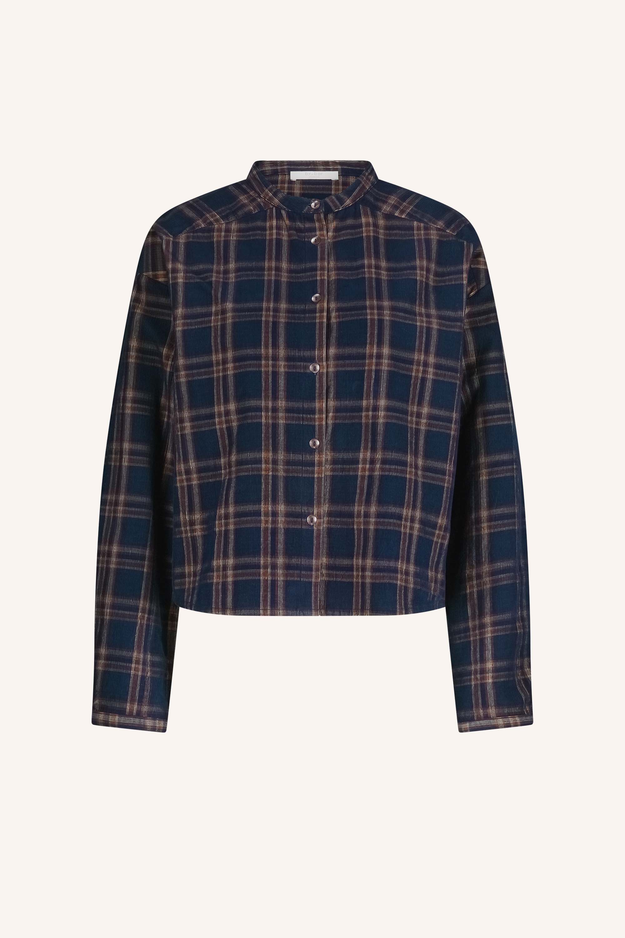 dean check blouse | oak check - Image 5