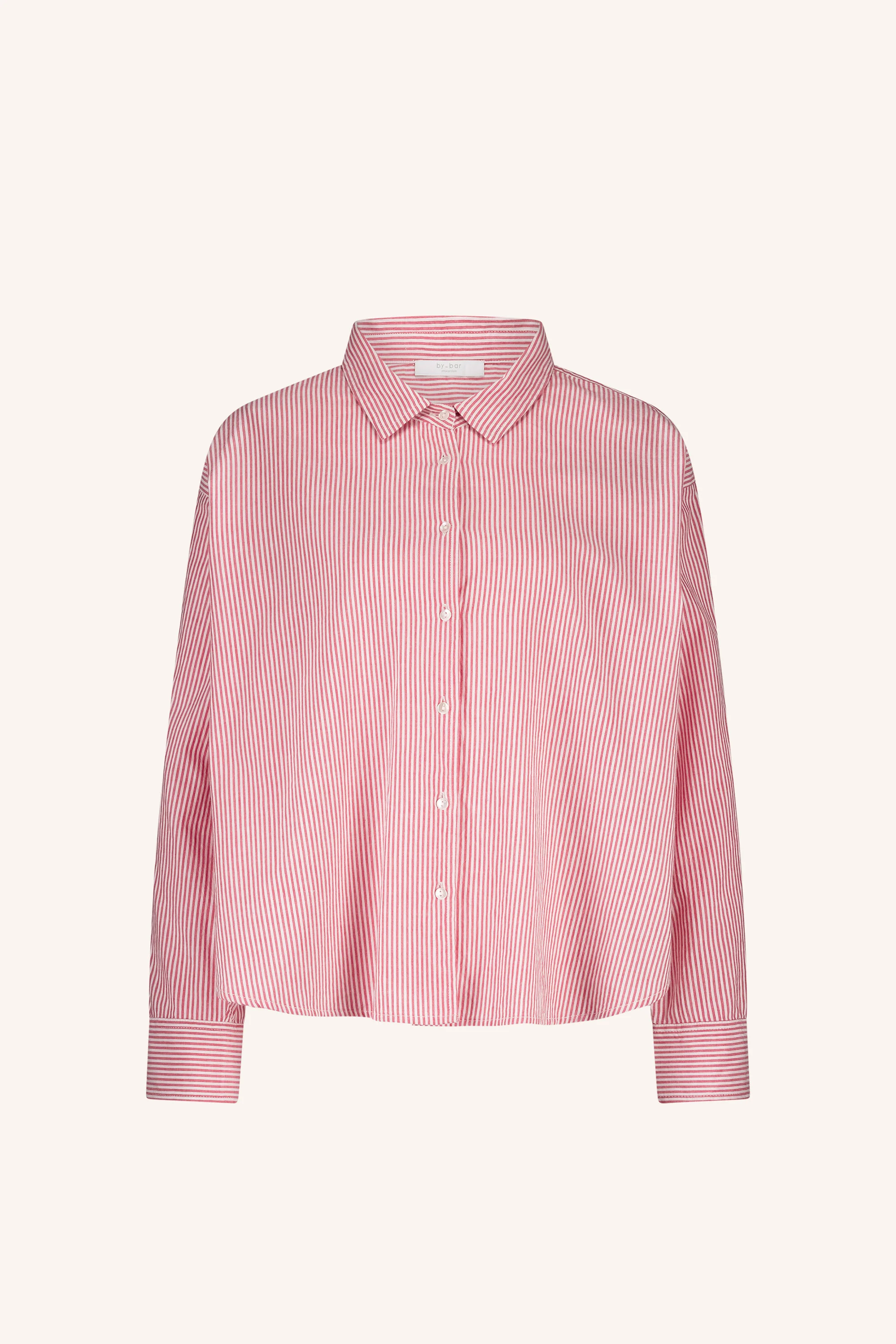 flo stripe blouse | red pinstripe - Image 6