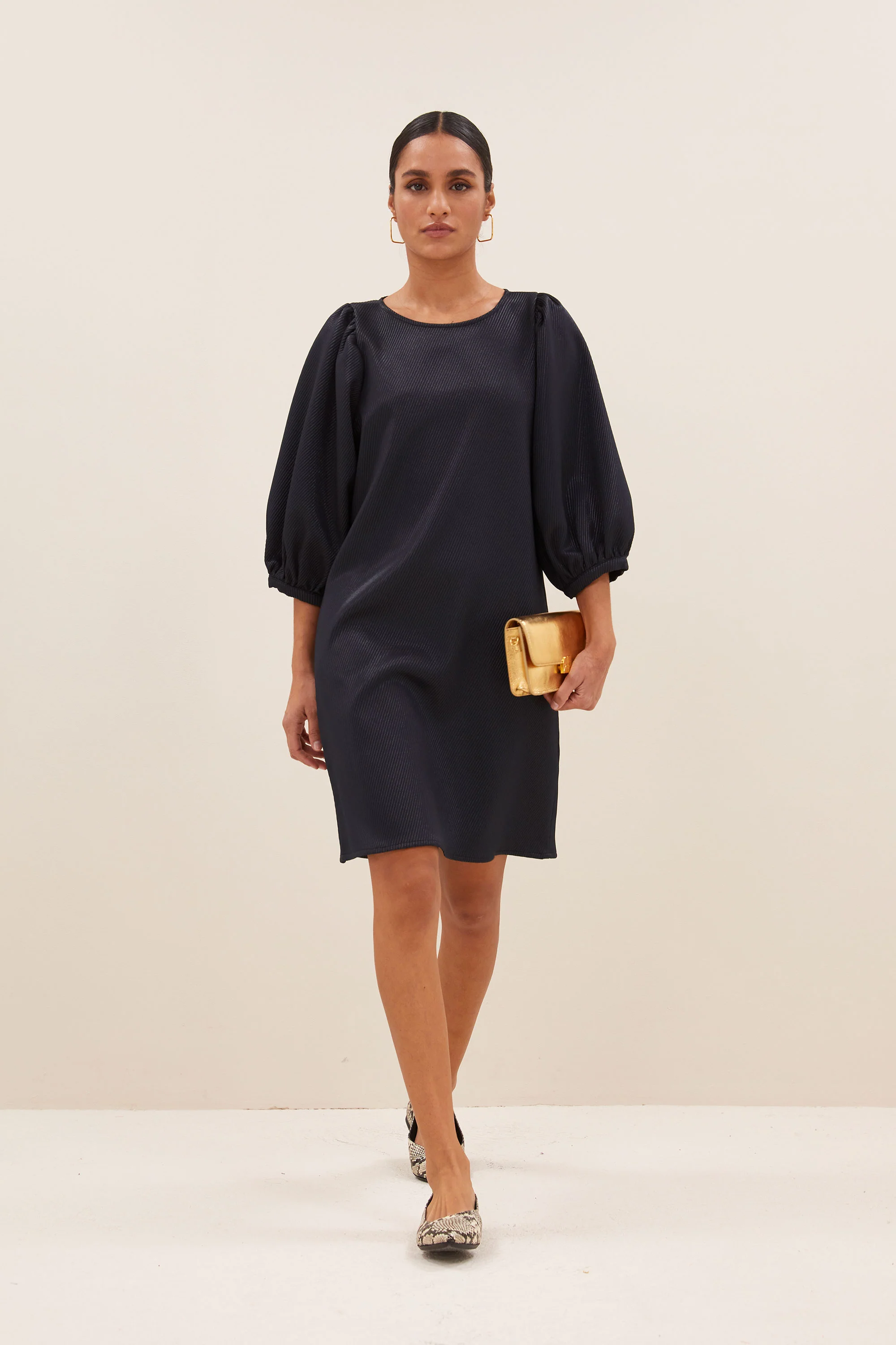 gigi gloss dress | midnight - Image 6