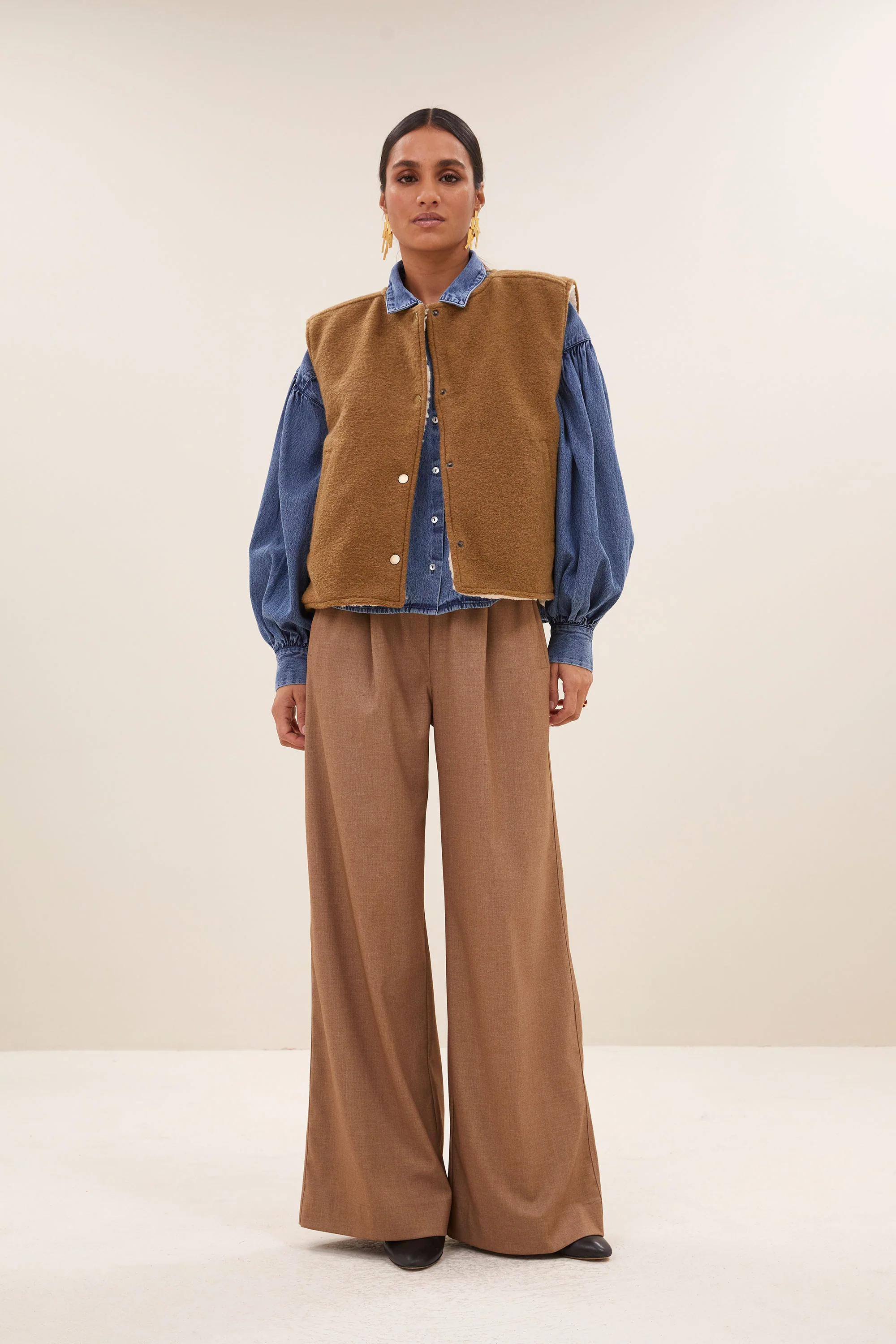 joelle wool jacket | camel - Image 6