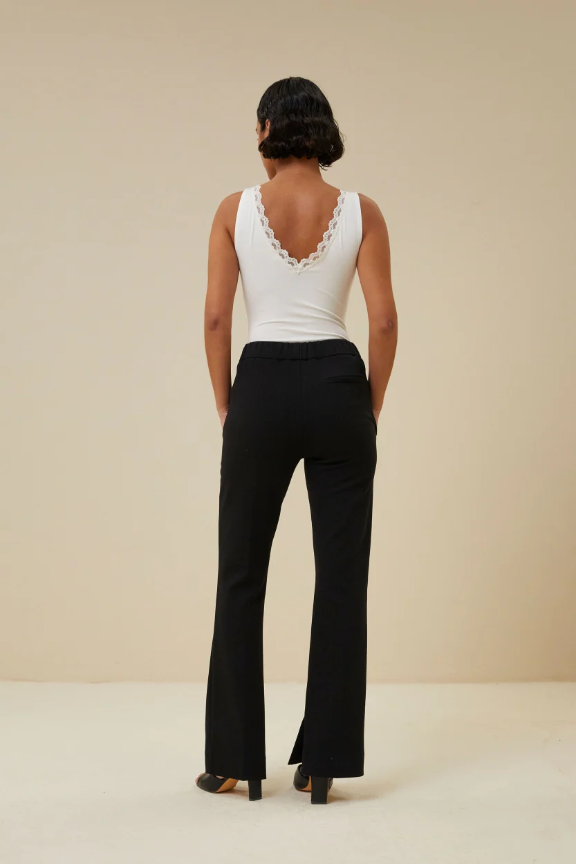 lace singlet | off white - Image 3