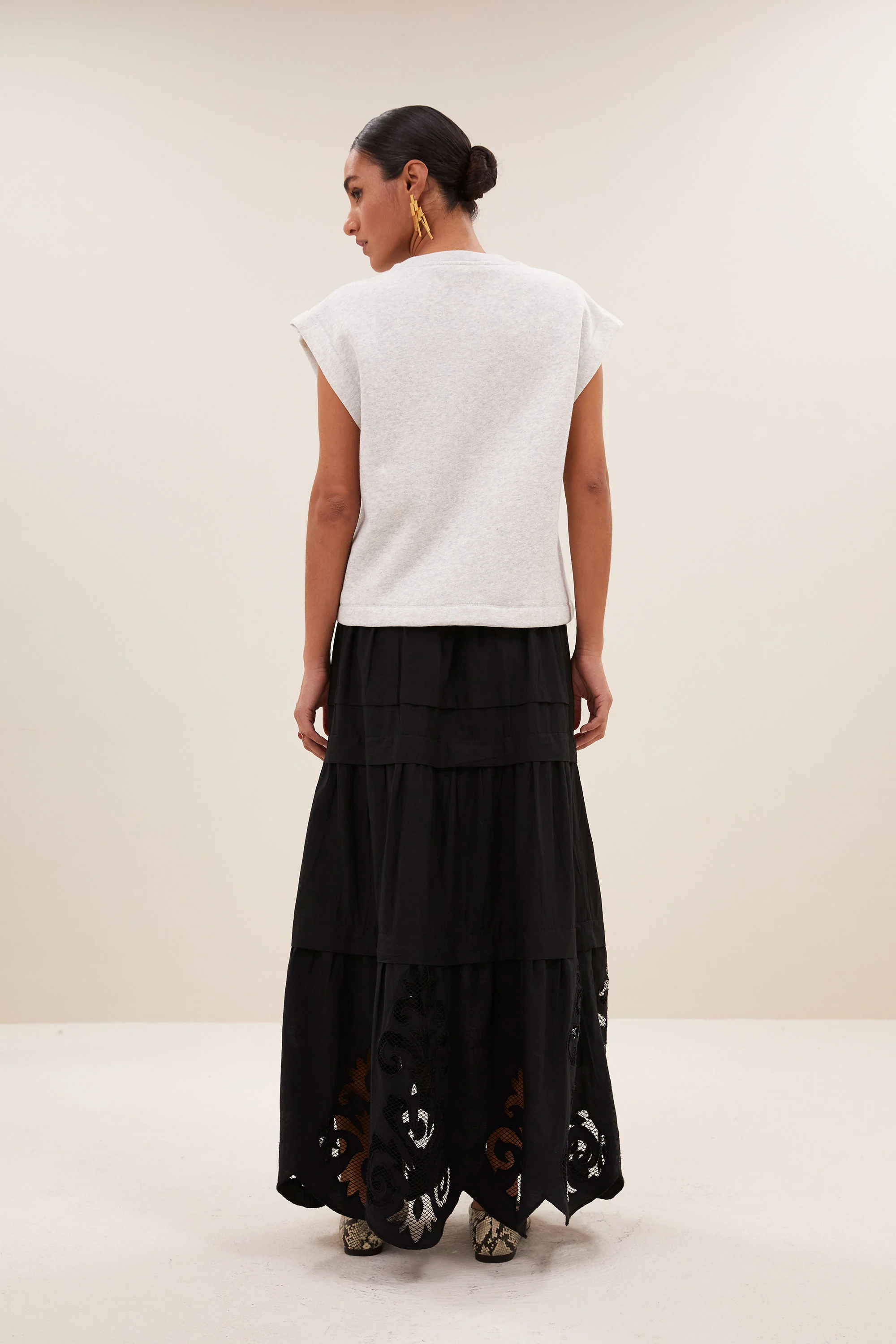 lauren skirt | jet black - Image 4