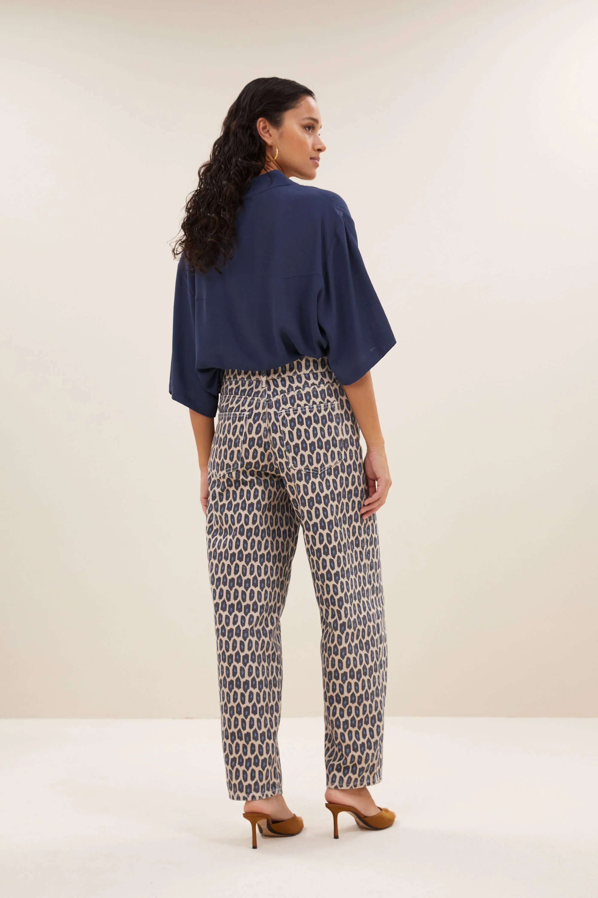 lew paris cheetah pants | paris cheetah - Image 3