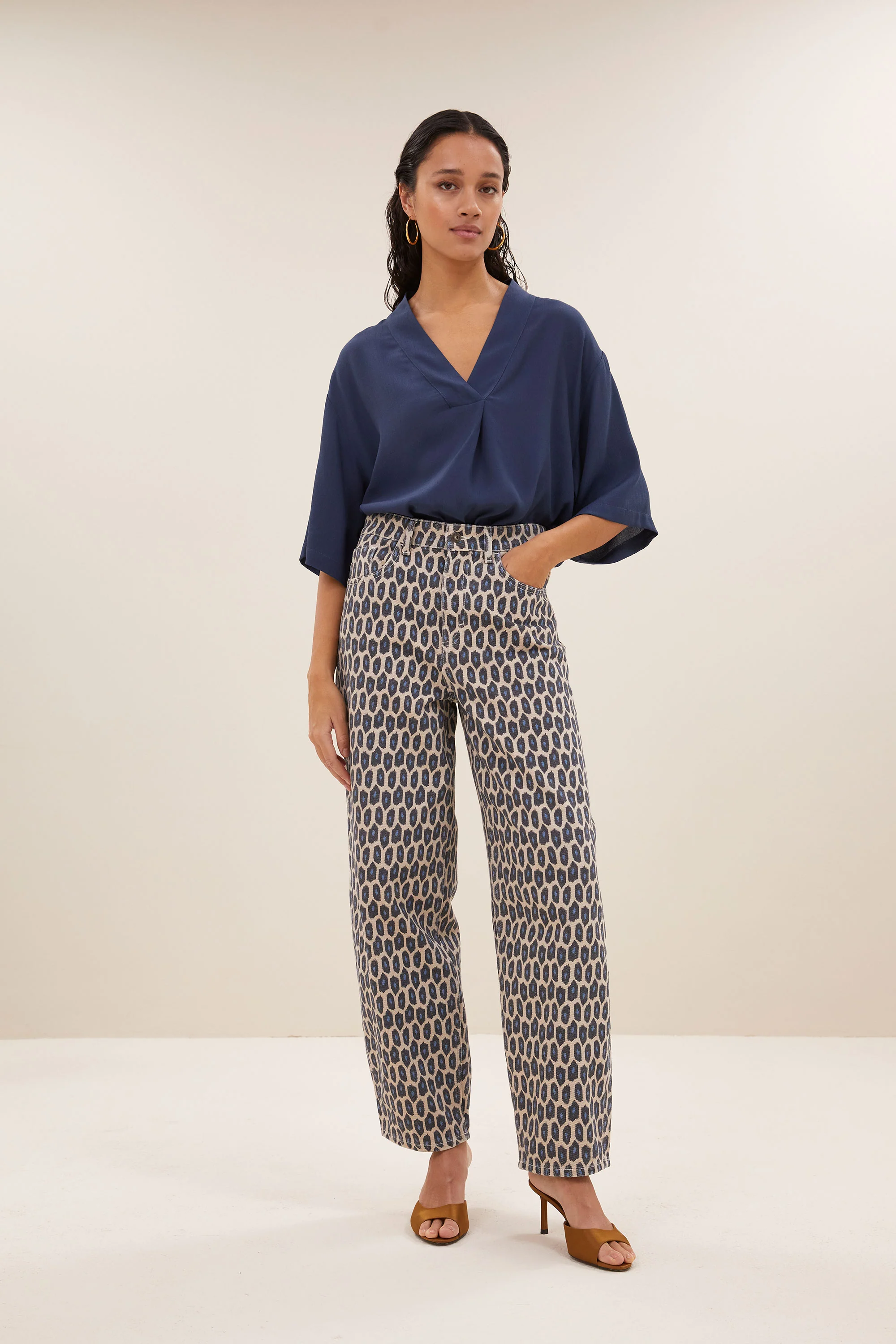 lew paris cheetah pants | paris cheetah - Image 4