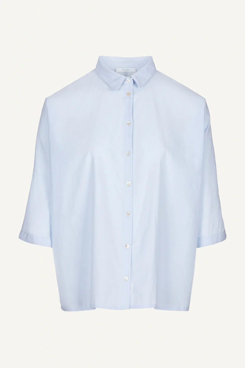 norel chambray blouse | light blue - Image 5
