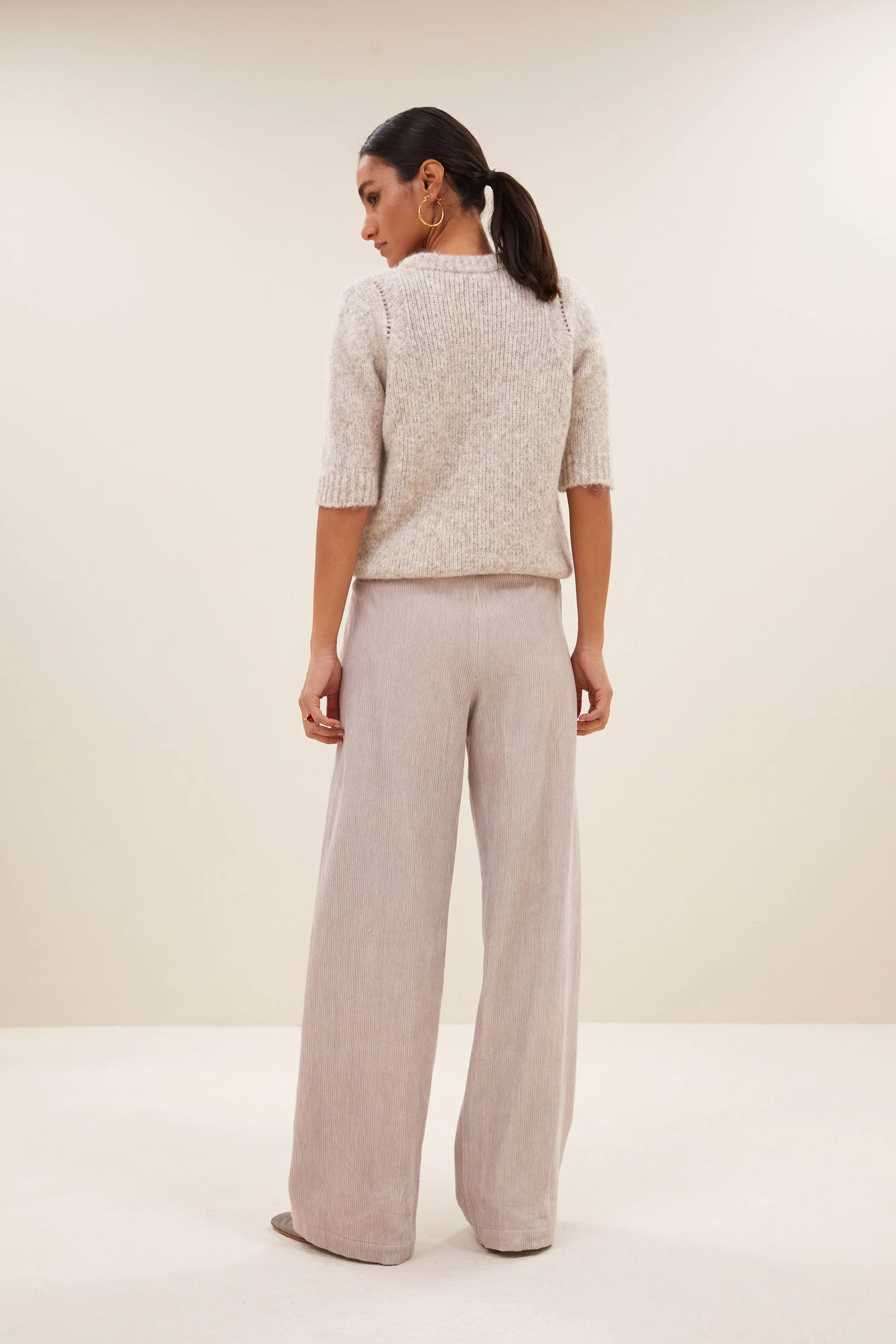odin cord pants | light chalk - Image 3