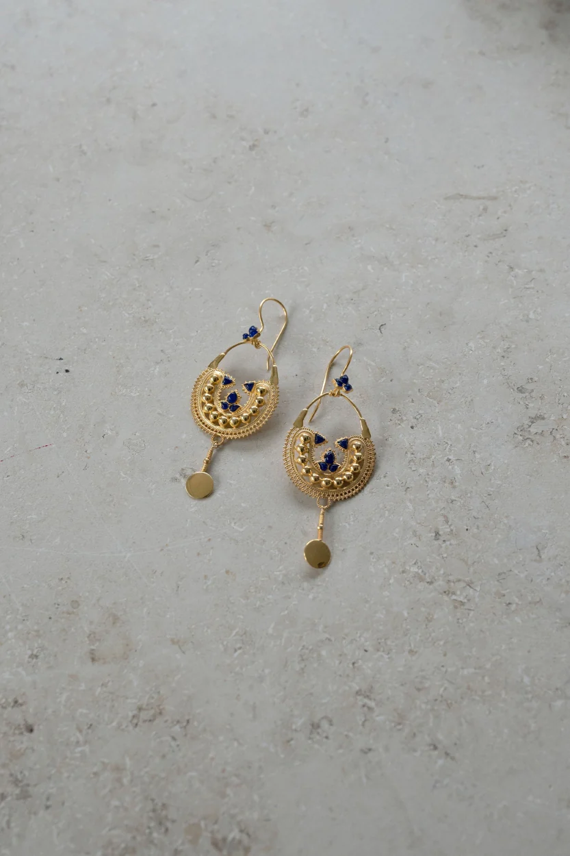 pd art earring | blue - Image 2