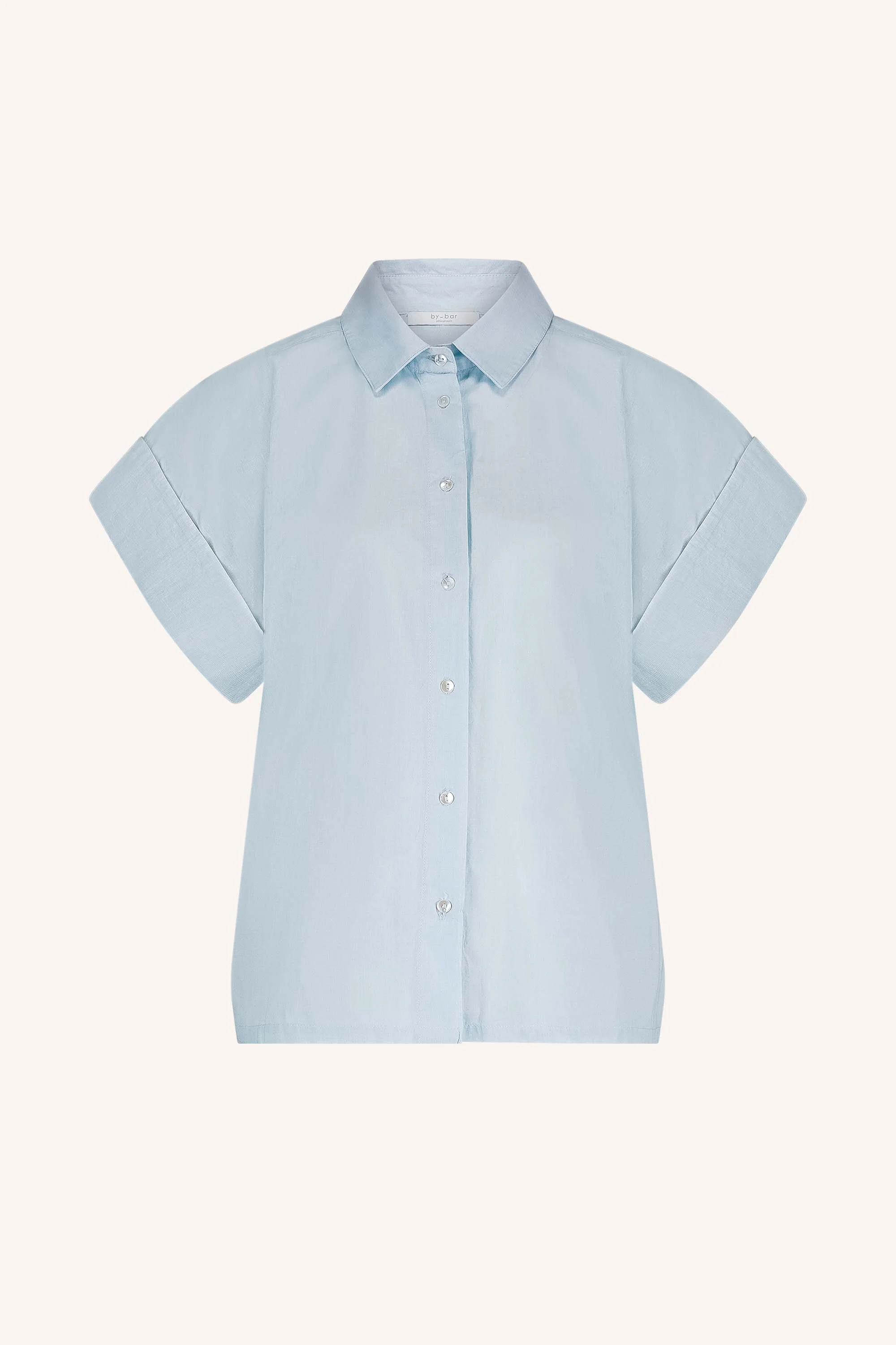pixie chambray blouse | light blue - Image 5