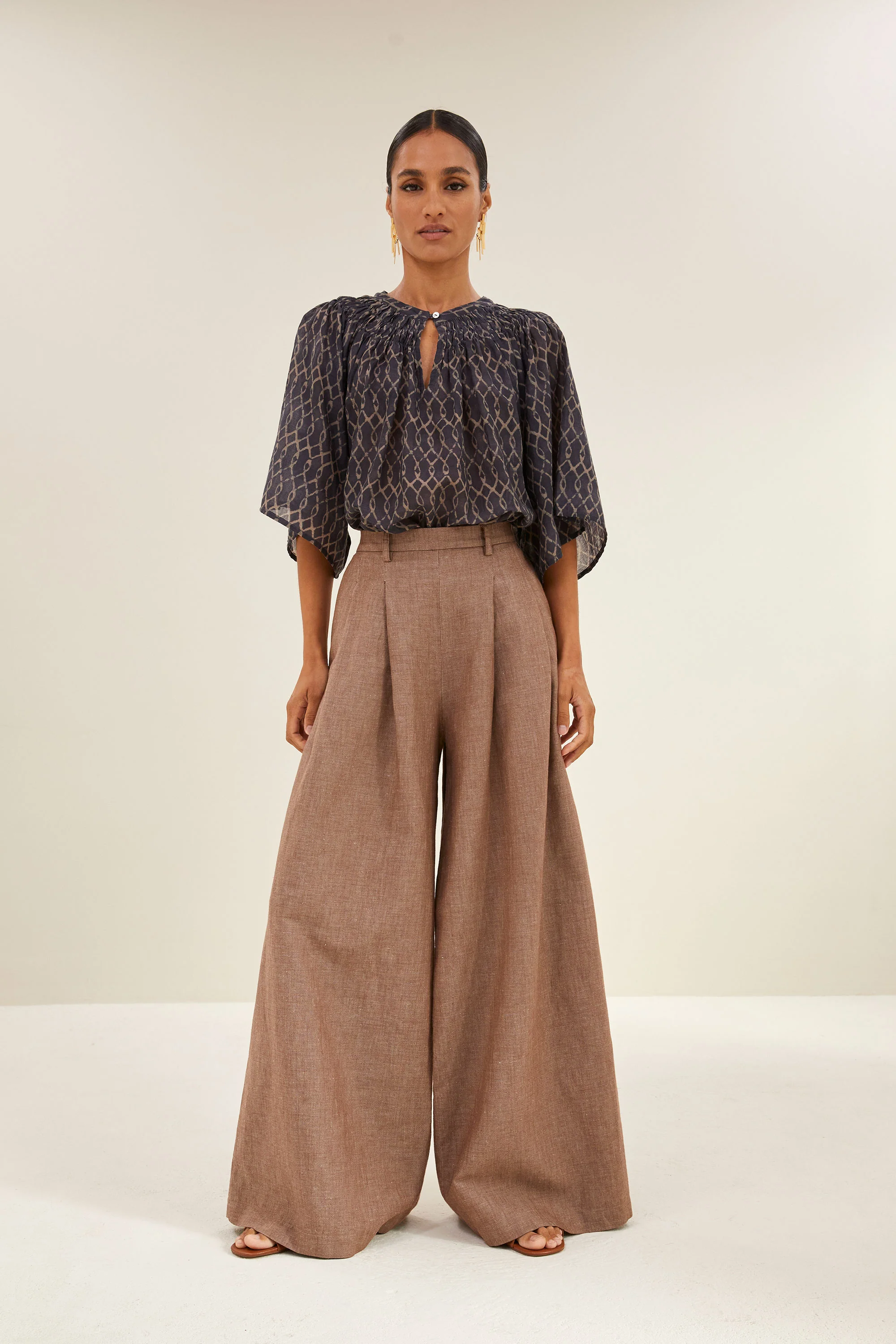 sef girone pants | iced coffee - Image 5