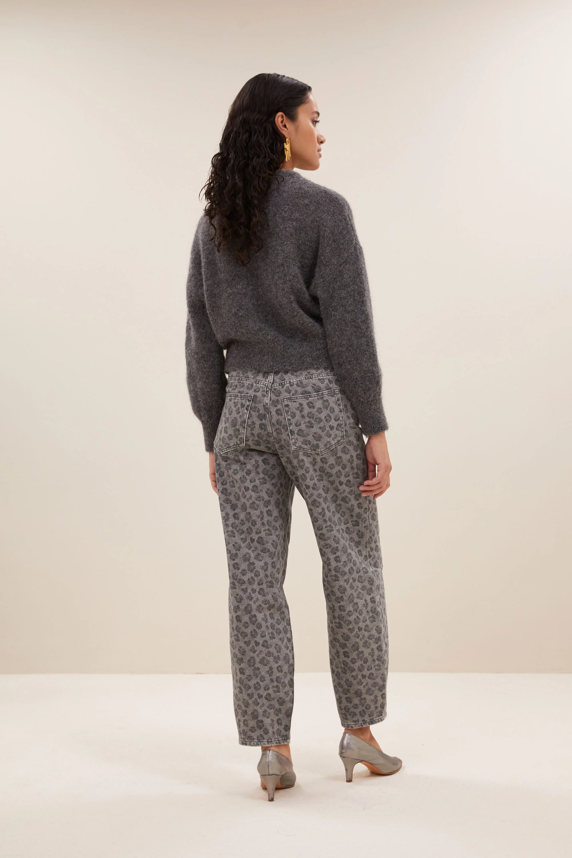 sonny natural pullover | dark grey melee - Image 3