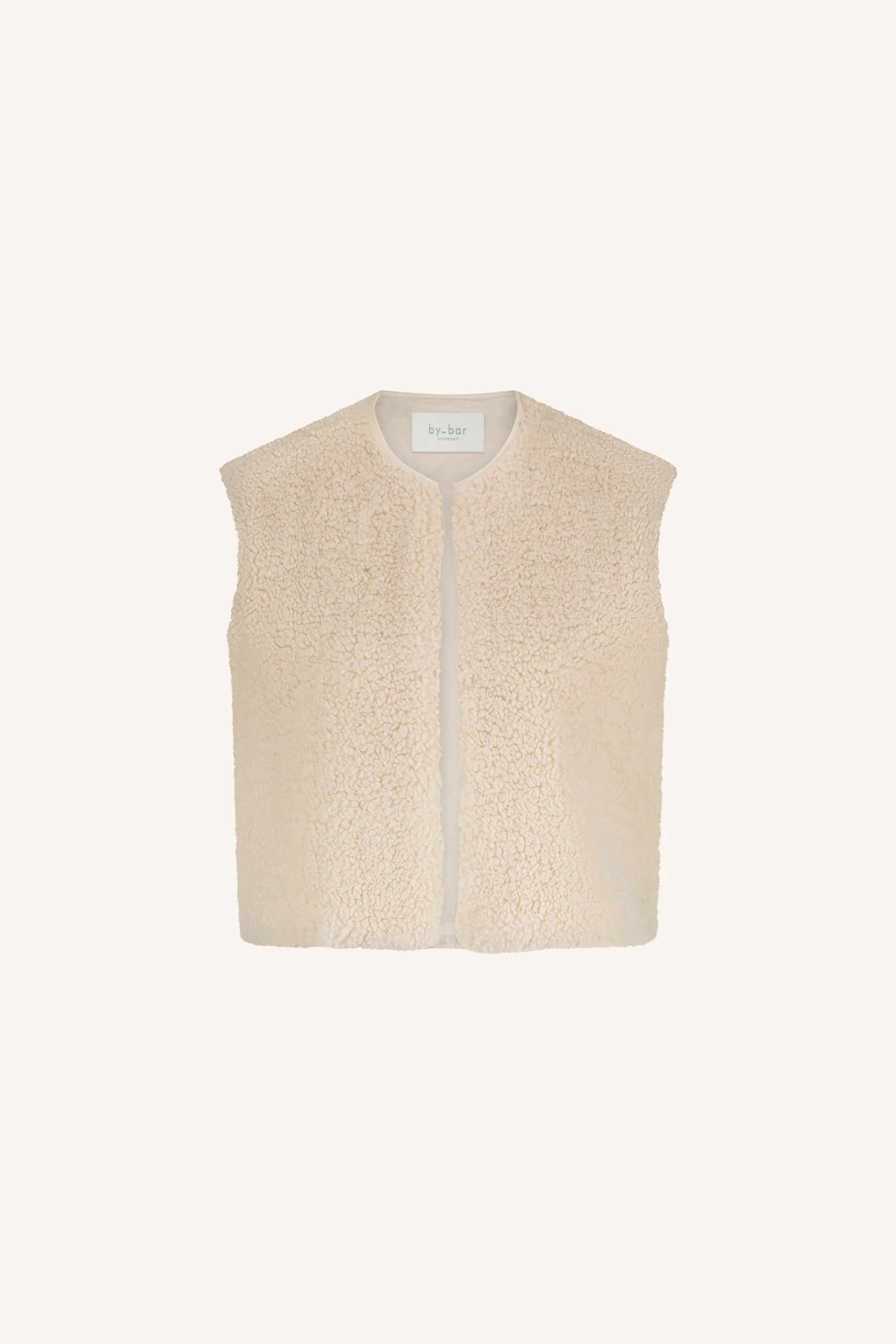 wolly gilet | off white - Image 5